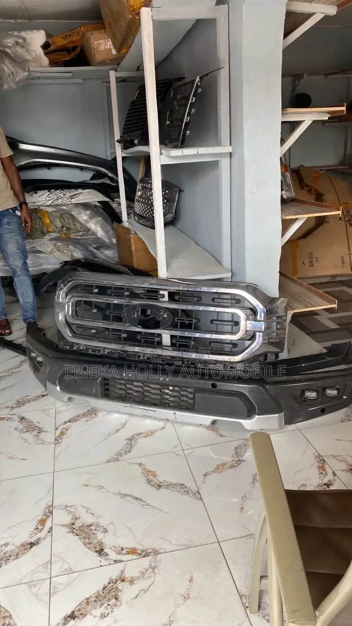 Ford F150 2025 Complete Front Bumper Replacement