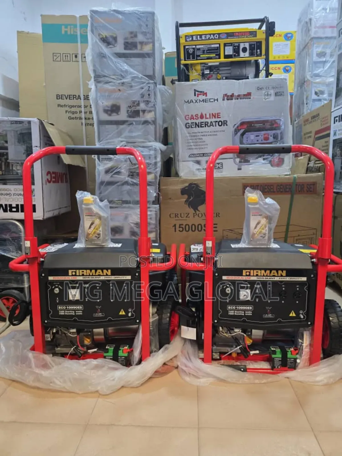 7.6kva Firman Petrol Generator Model Eco10990e2 100%Copper Coil
