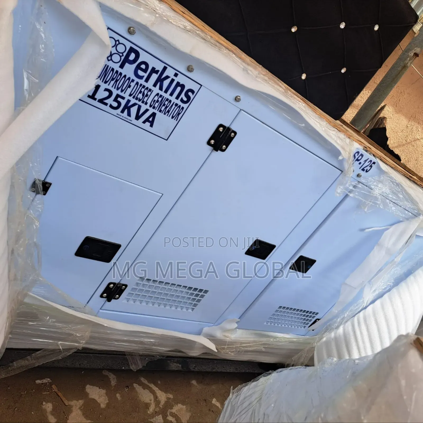 125kva Brand New Perkins Diesel Soundproof Generator 2years Wty