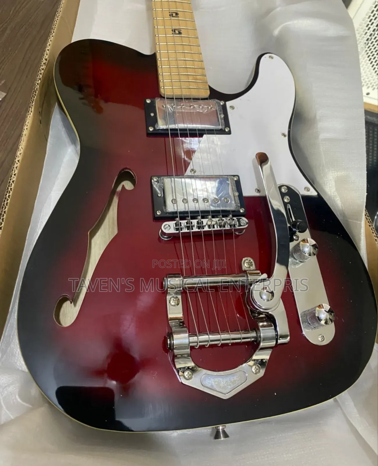 Epiphone Telecaster Style Semi-Hollow Body Electric Guitar