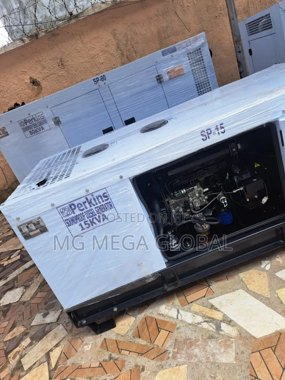 15kva Brand New Perkins Diesel Soundproof Generator 2years Wty