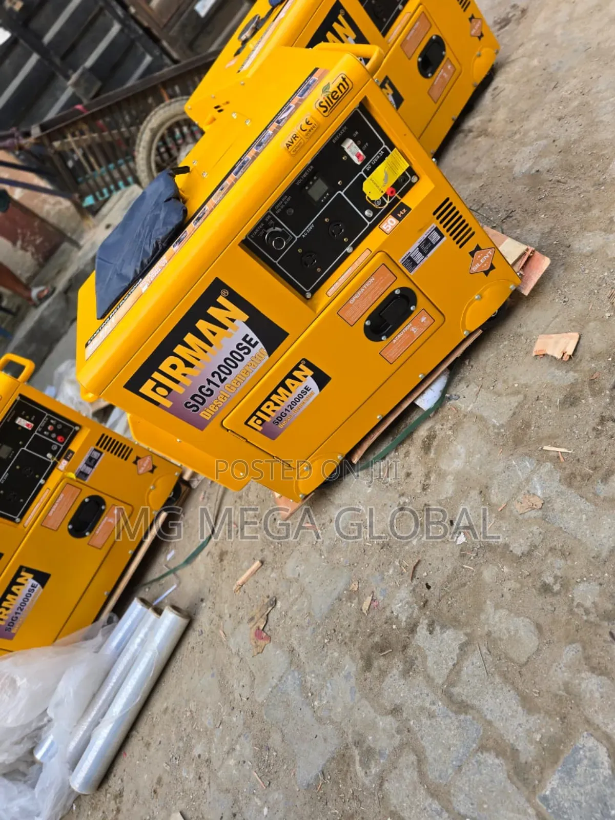 10.5kva Firman Diesel Soundproof Generator 100% Copper Coil
