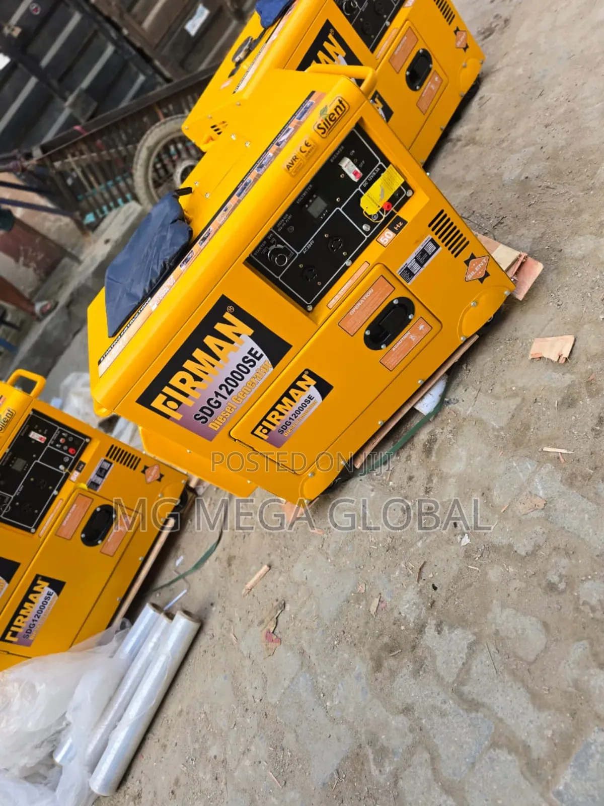 10.5kva Firman Diesel Soundproof Generator 100% Copper Coil