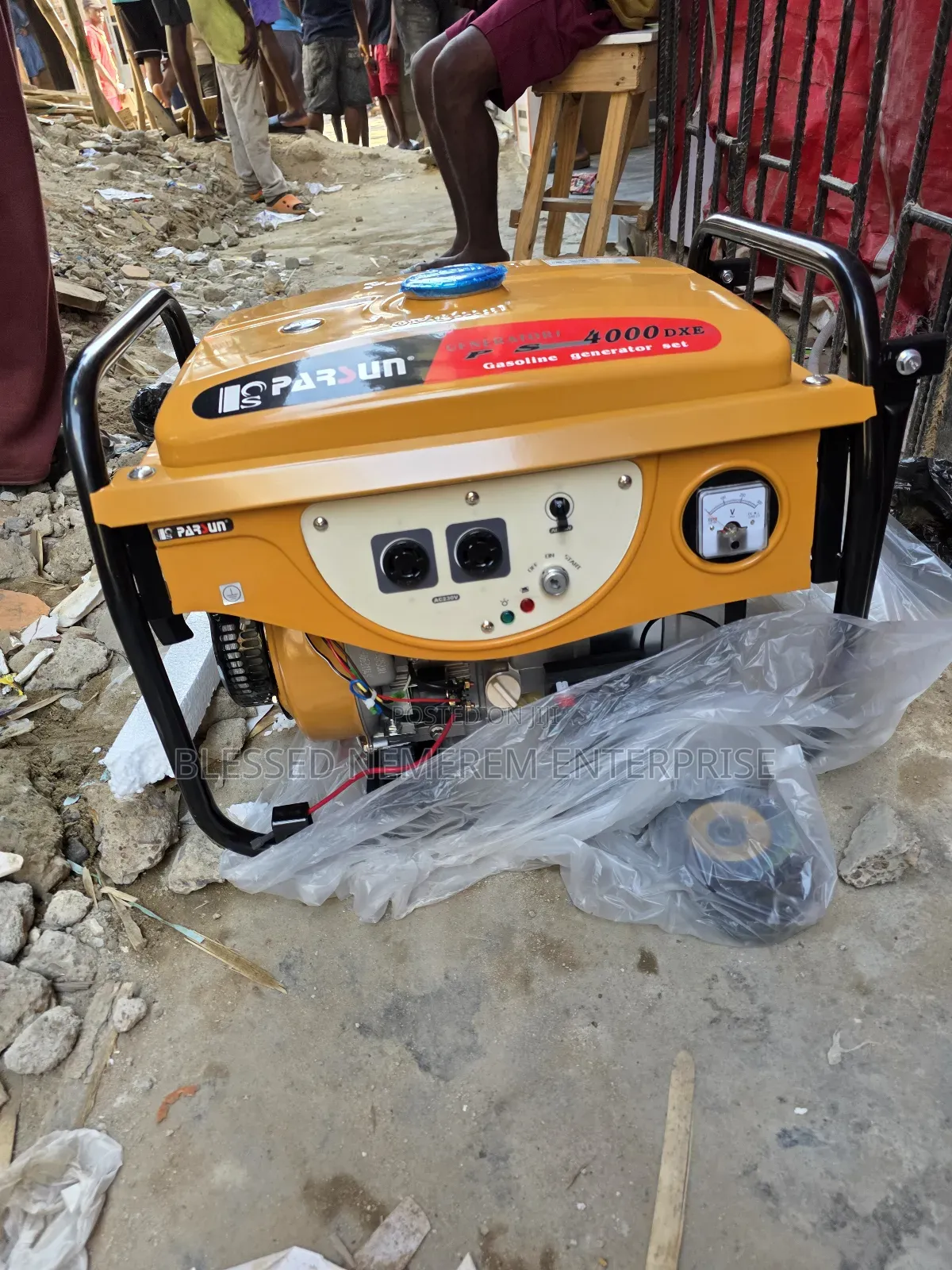 Original 4.5kva Parsun Petrol Generator 100% Copper Coil