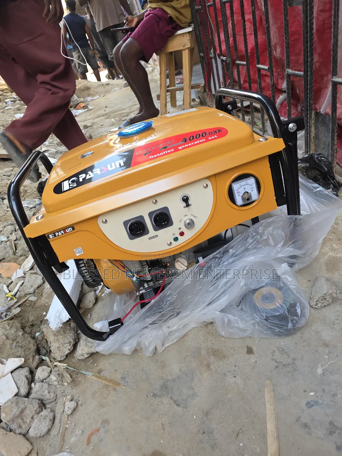 Original 4.5kva Parsun Petrol Generator 100% Copper Coil