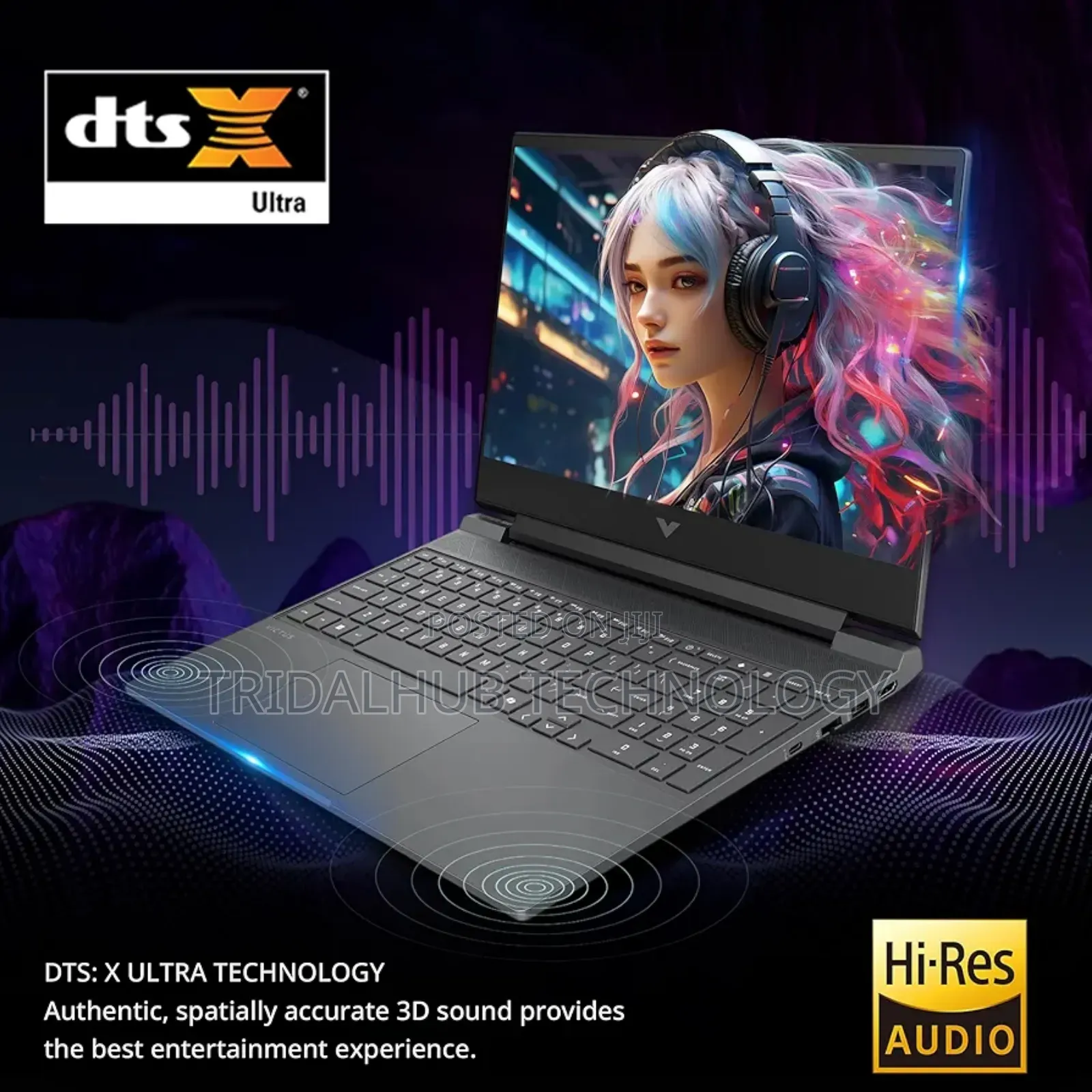 New Laptop HP Victus 15 16GB Intel Core i7 SSD 1T