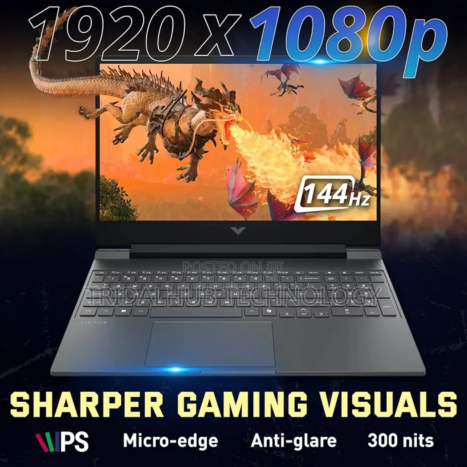 New Laptop HP Victus 15 16GB Intel Core i7 SSD 1T