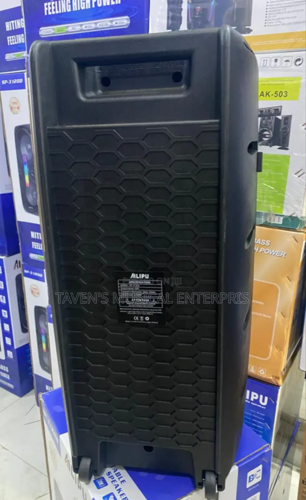 Ailipu 40,000 Watts Portable Rechargeable Party Speaker System