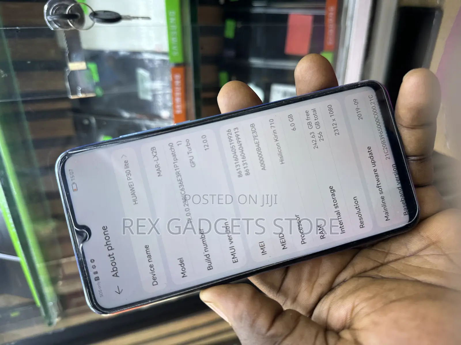 Huawei P30 Lite 256 GB Blue