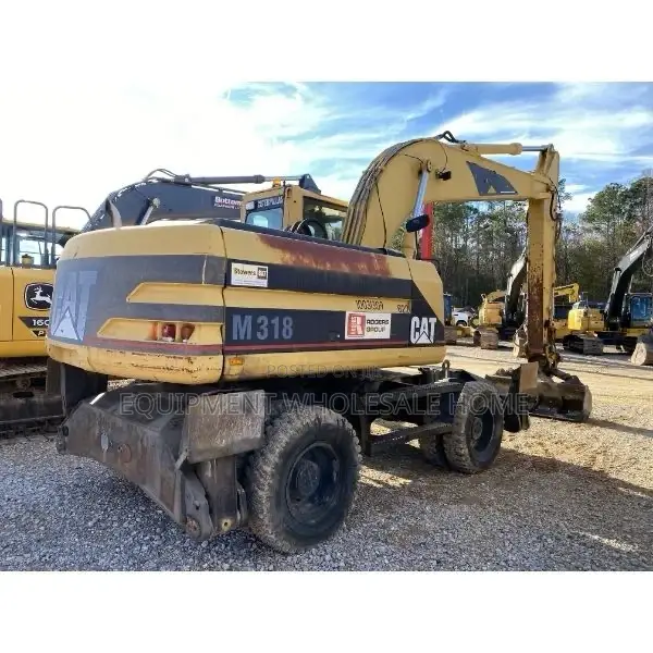 Cat M318 Excavator Wheel