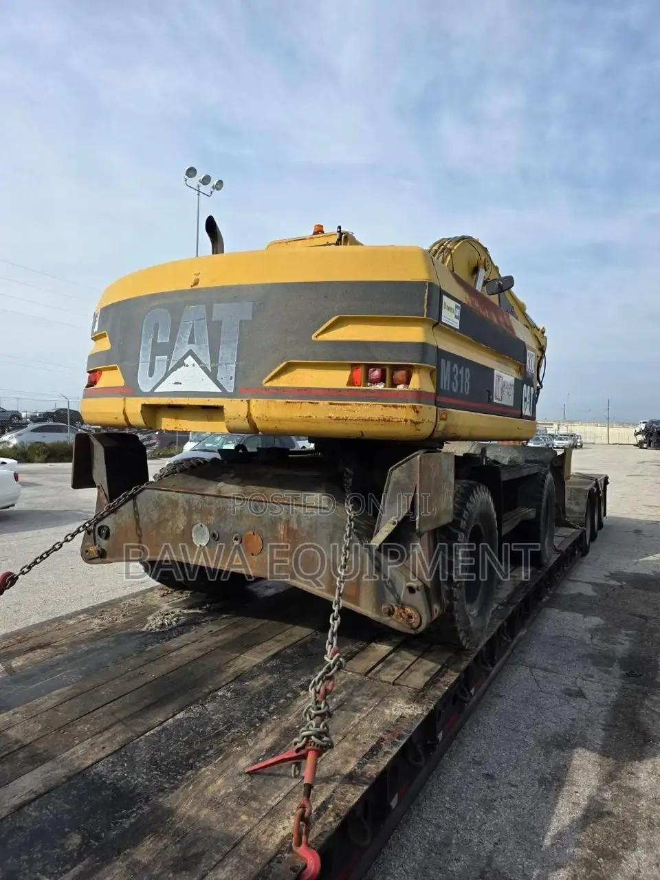 Cat M318 Excavator Wheel