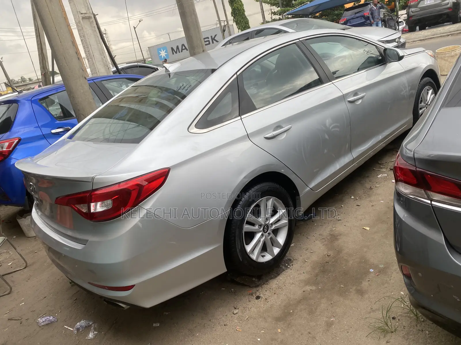 Hyundai Sonata Sport 2.0T Sedan FWD (2.0L 4cyl 6A) 2016 Silver