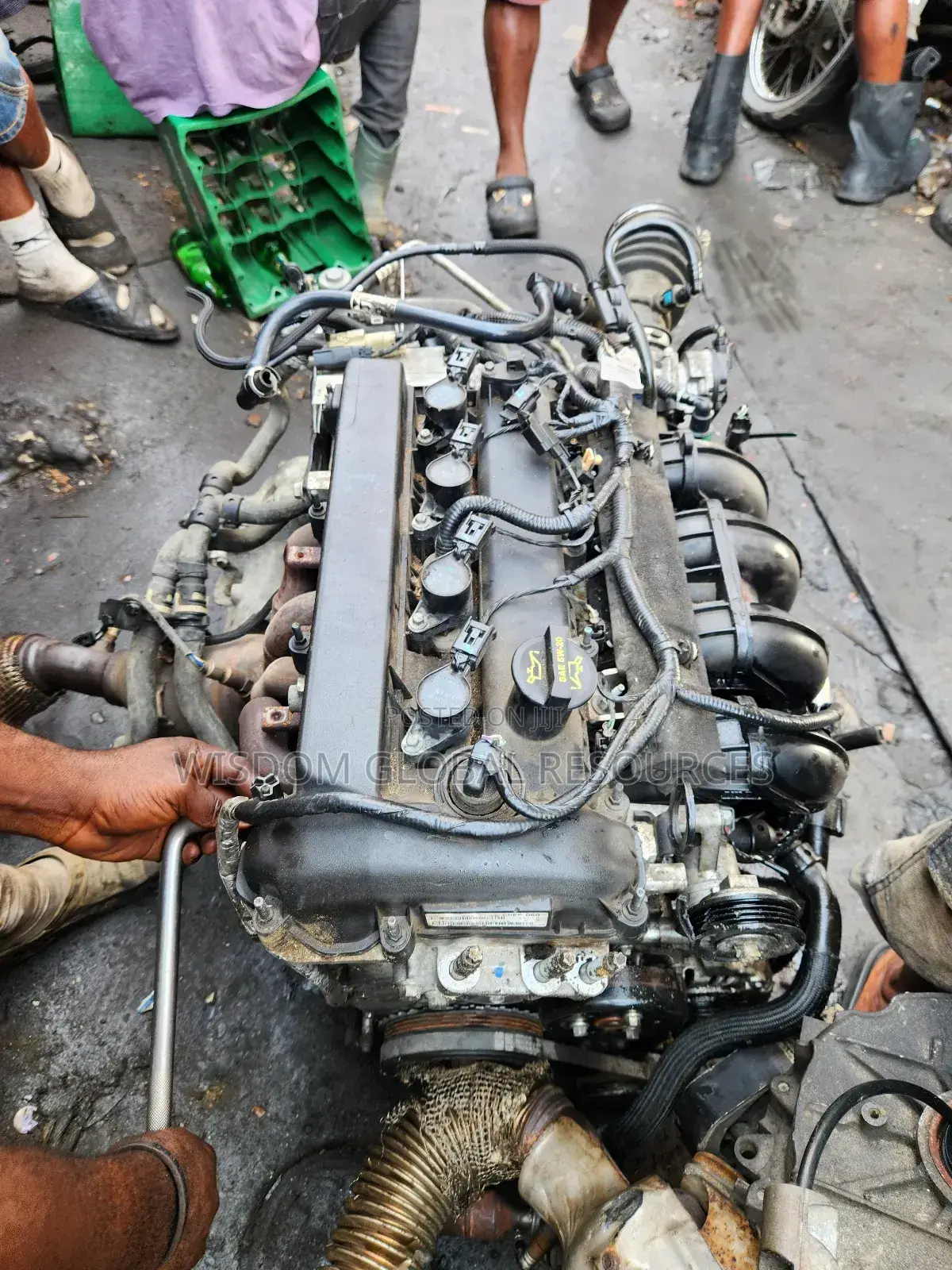 Complete Engine Ford Escape 2.5 Capacity 2010 Sold With Warranty