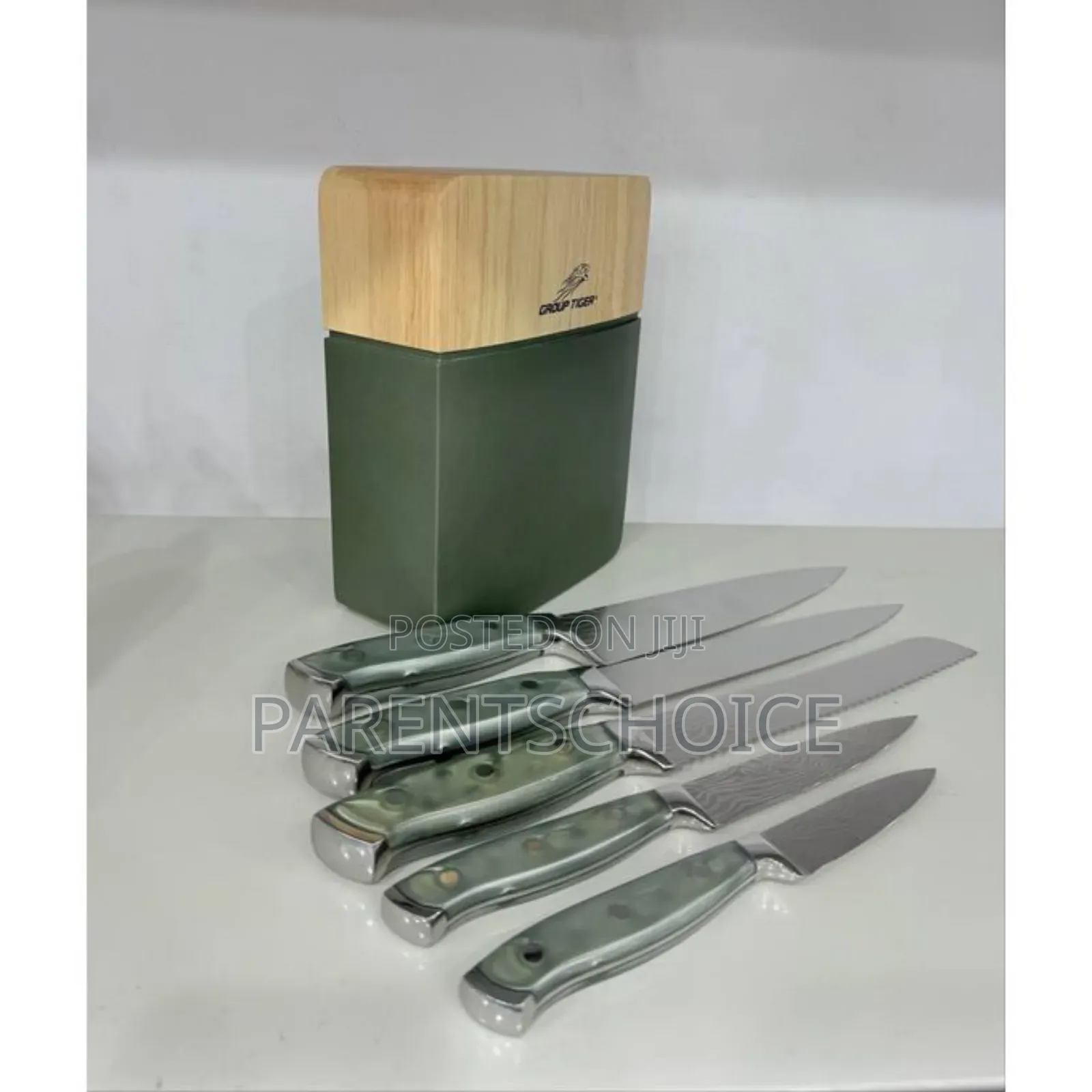 Group Tiger 6-Piece Stainless Steel Knife Set
