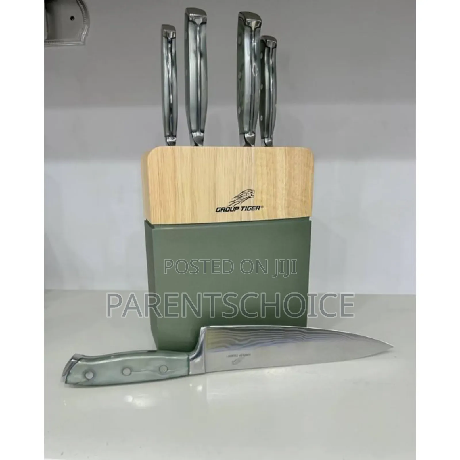 Group Tiger 6-Piece Stainless Steel Knife Set