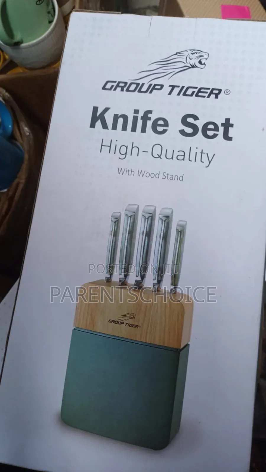 Group Tiger 6-Piece Stainless Steel Knife Set