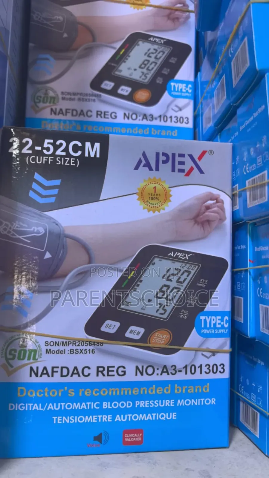 Apex Blood Pressure Monitor