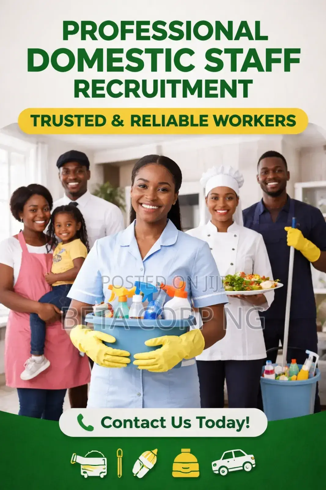 Professional Domestic Staff Recruitment