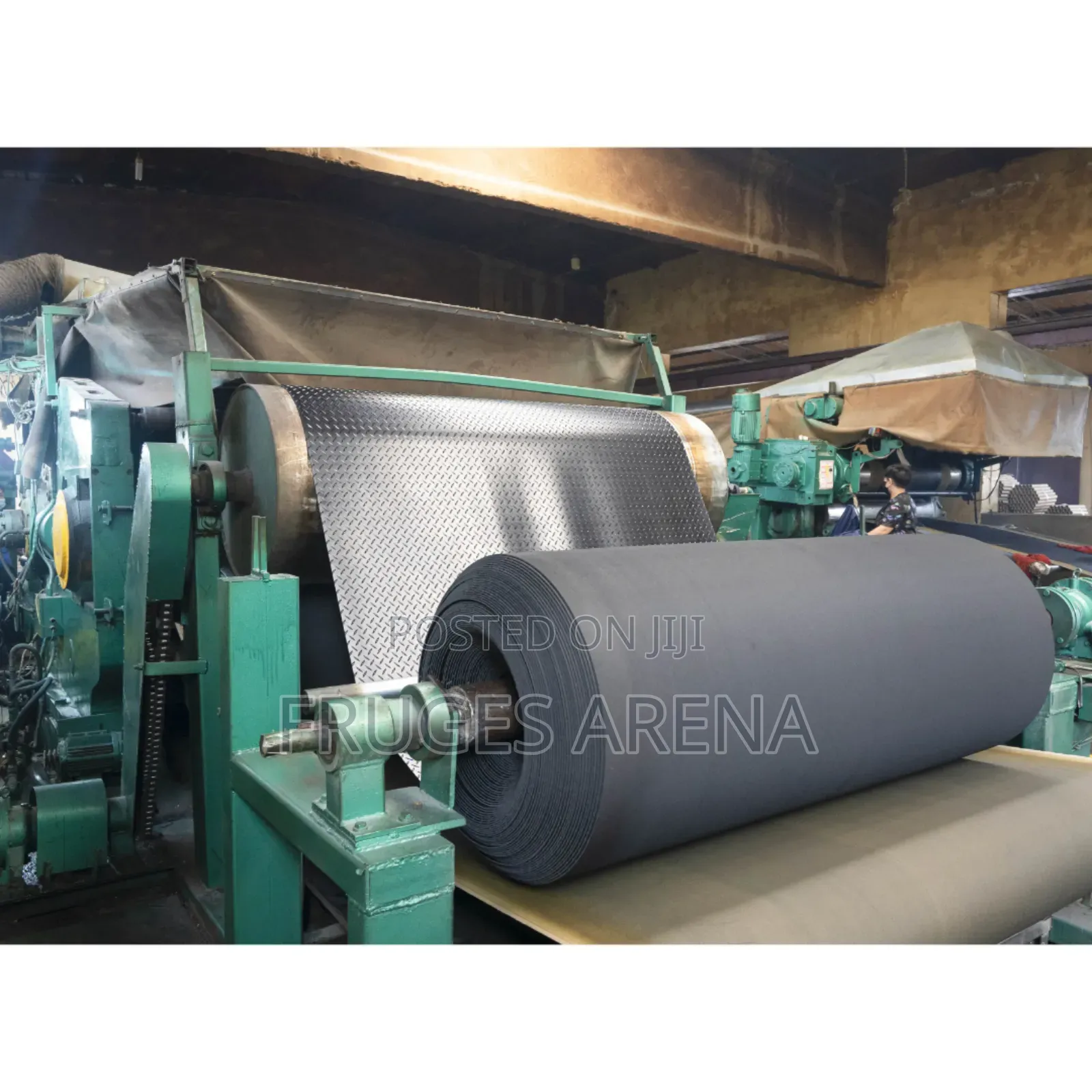 Product Name: Black NBR Rubber Sheet – 2mm × 1.2m × 10m (30% Nbr)