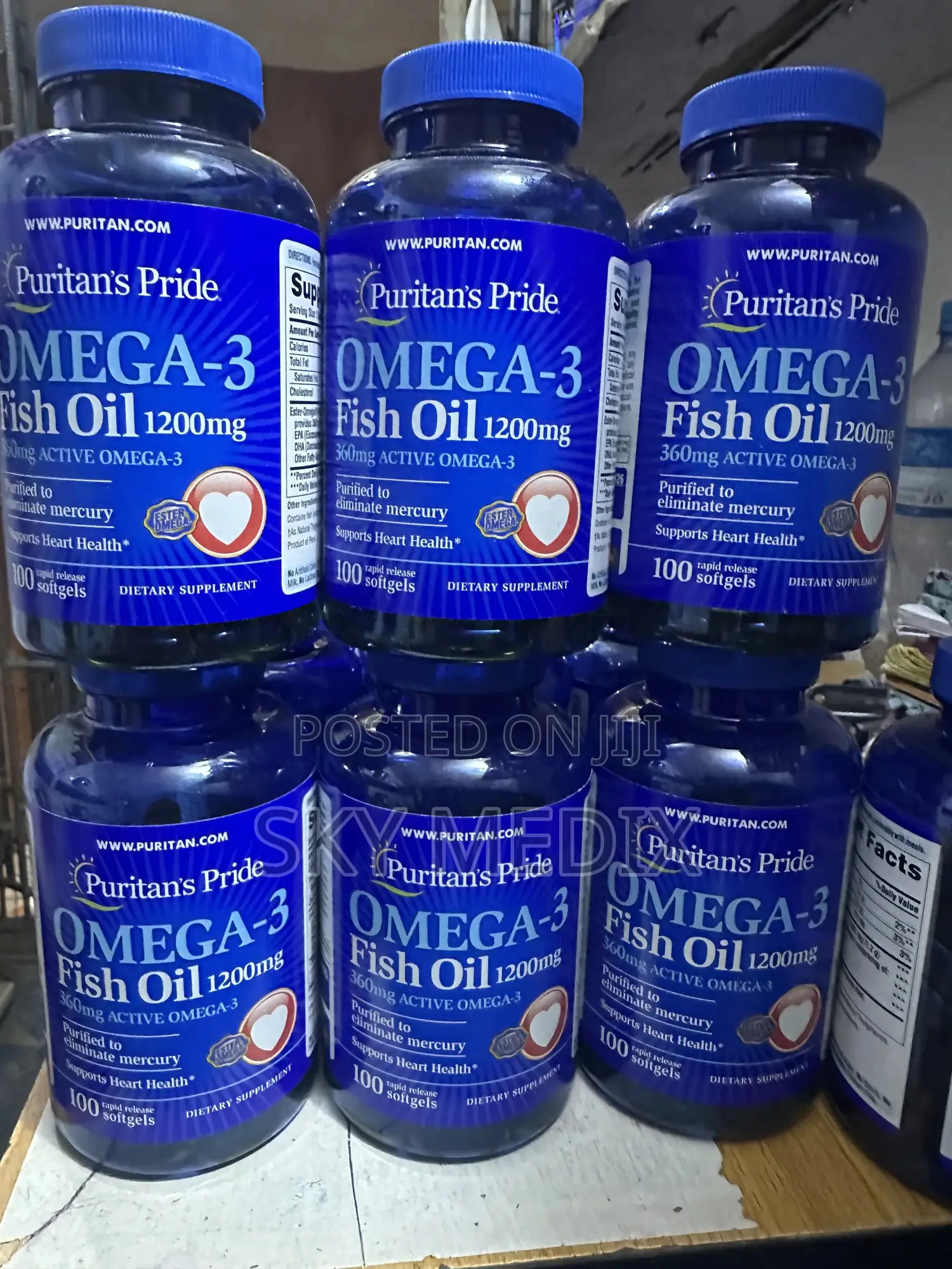 Puritan Pride Omega 3 Fish Oil
