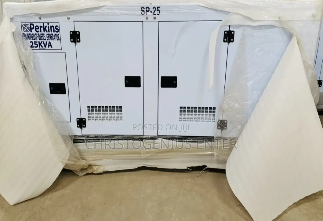 Soundproof Generator Perkins 25kva