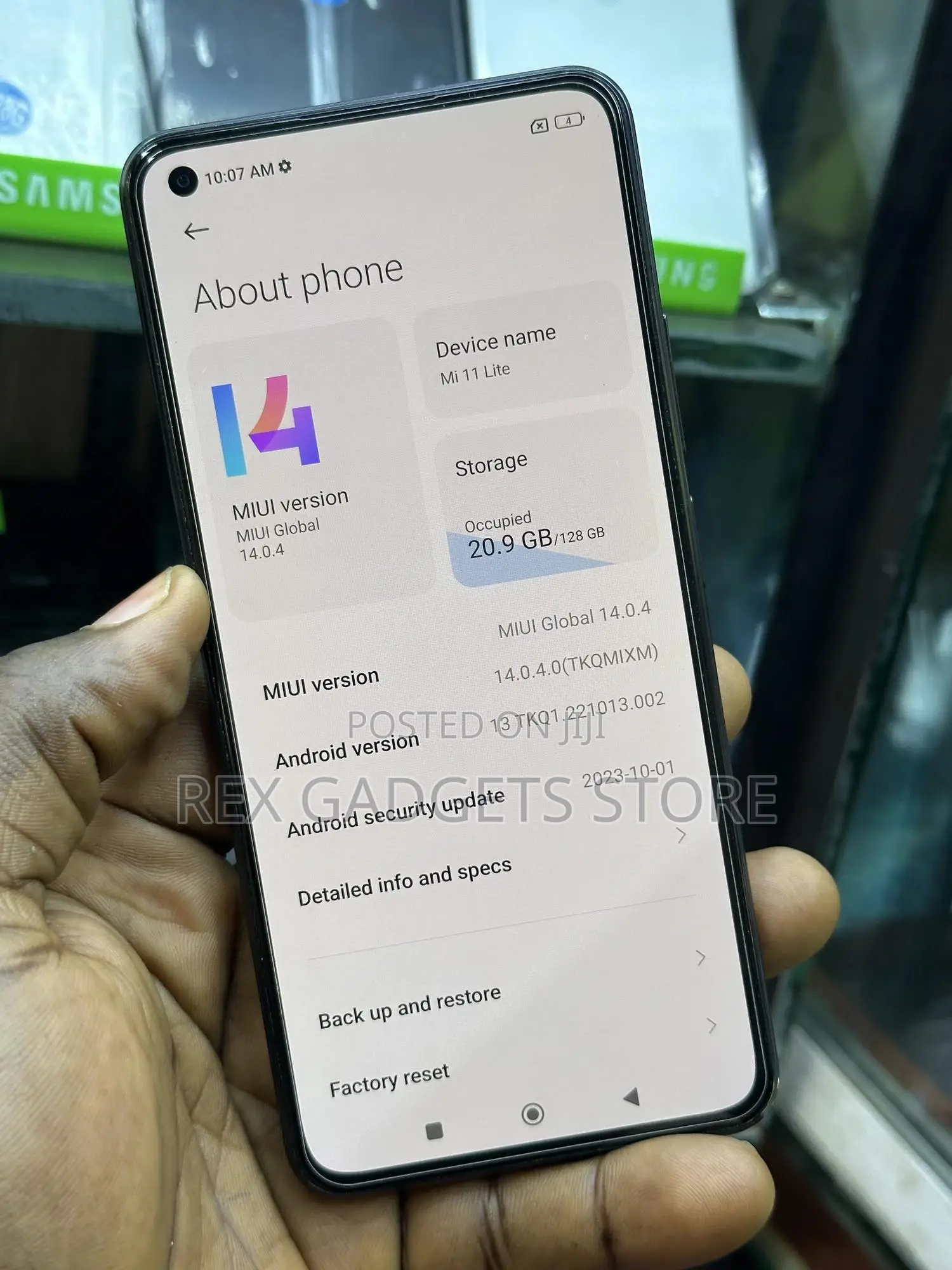 Xiaomi Mi 11 Lite 128 GB Black