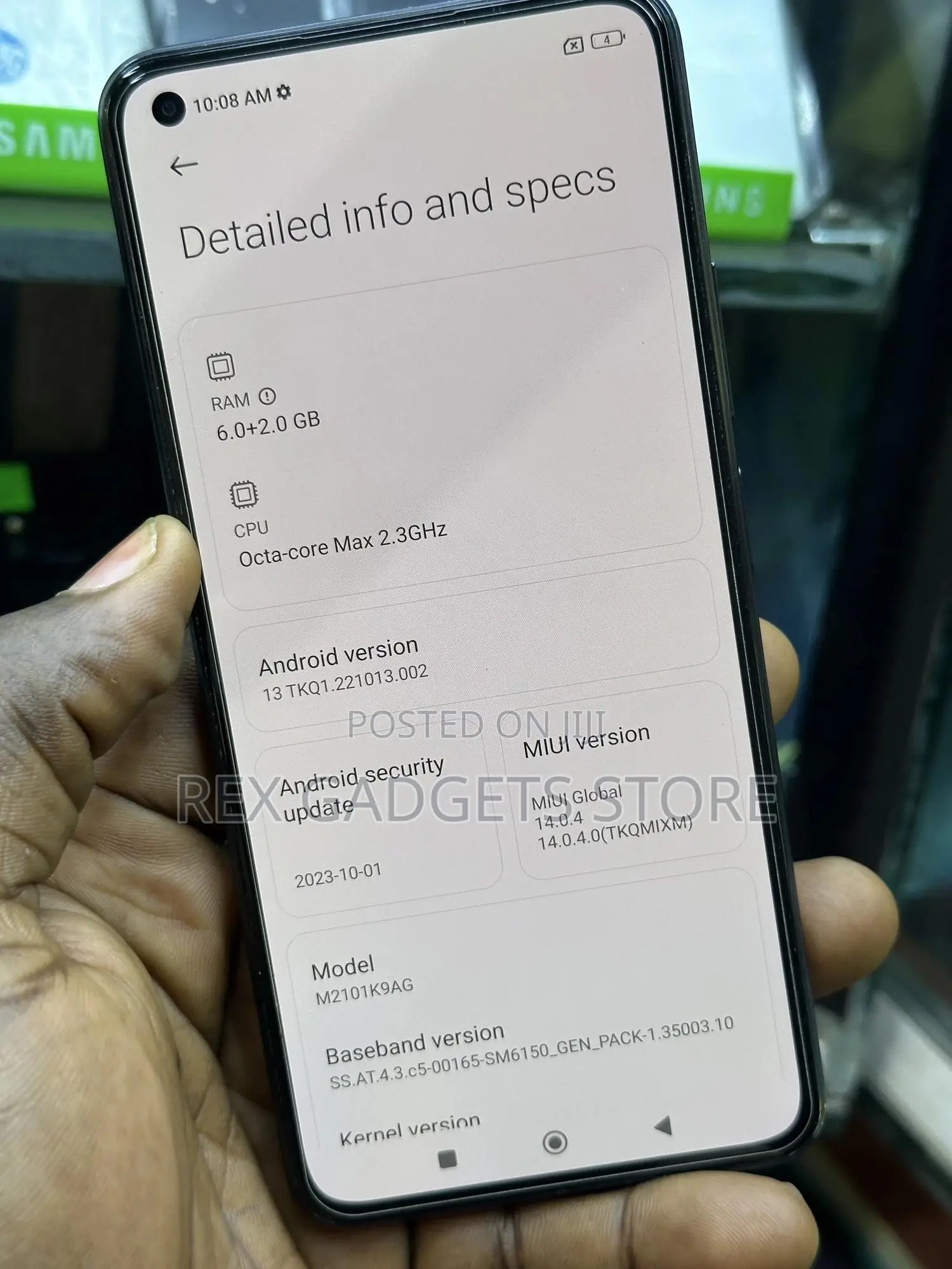 Xiaomi Mi 11 Lite 128 GB Black