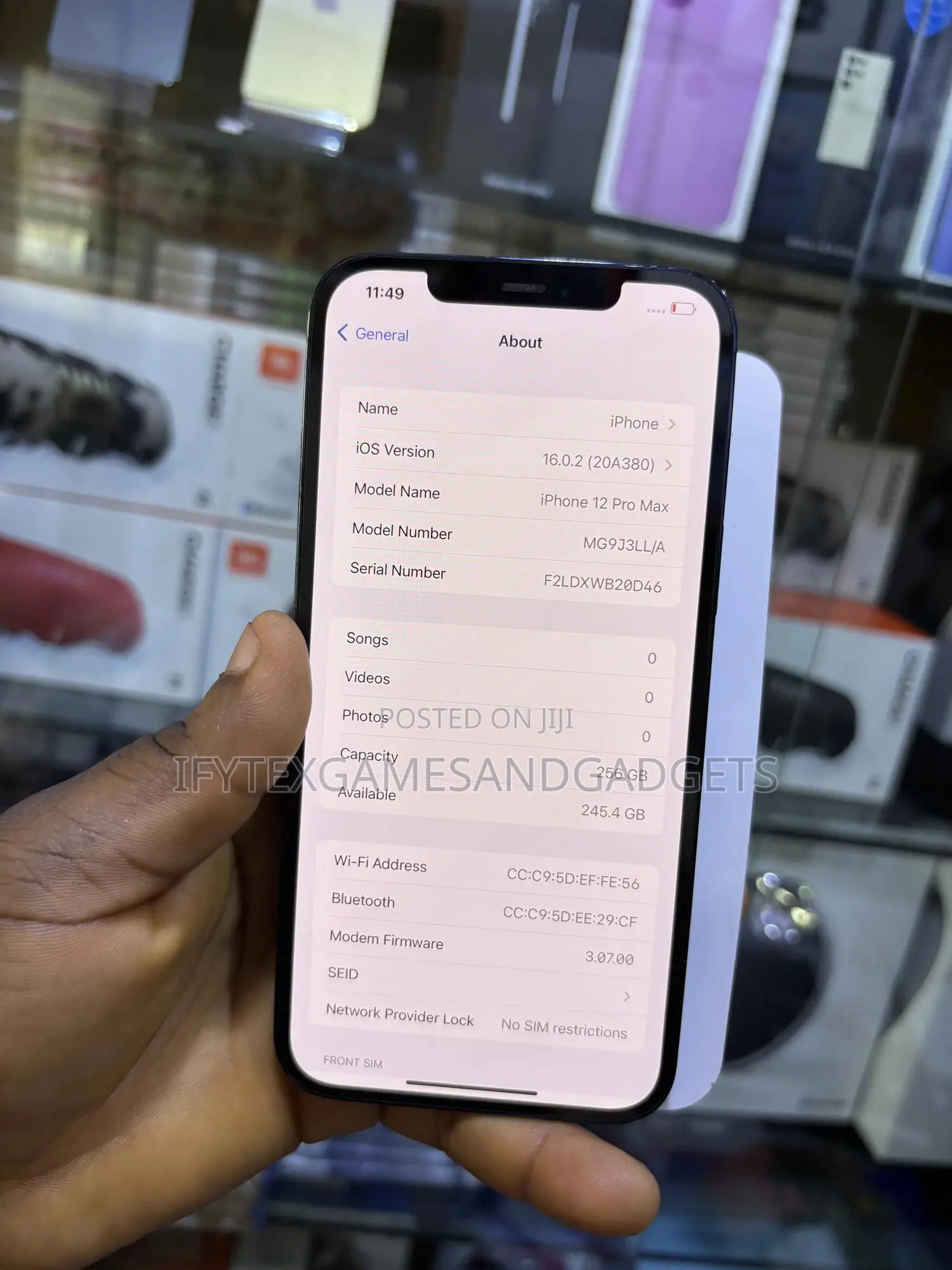 Apple iPhone 12 Pro Max 256 GB Blue