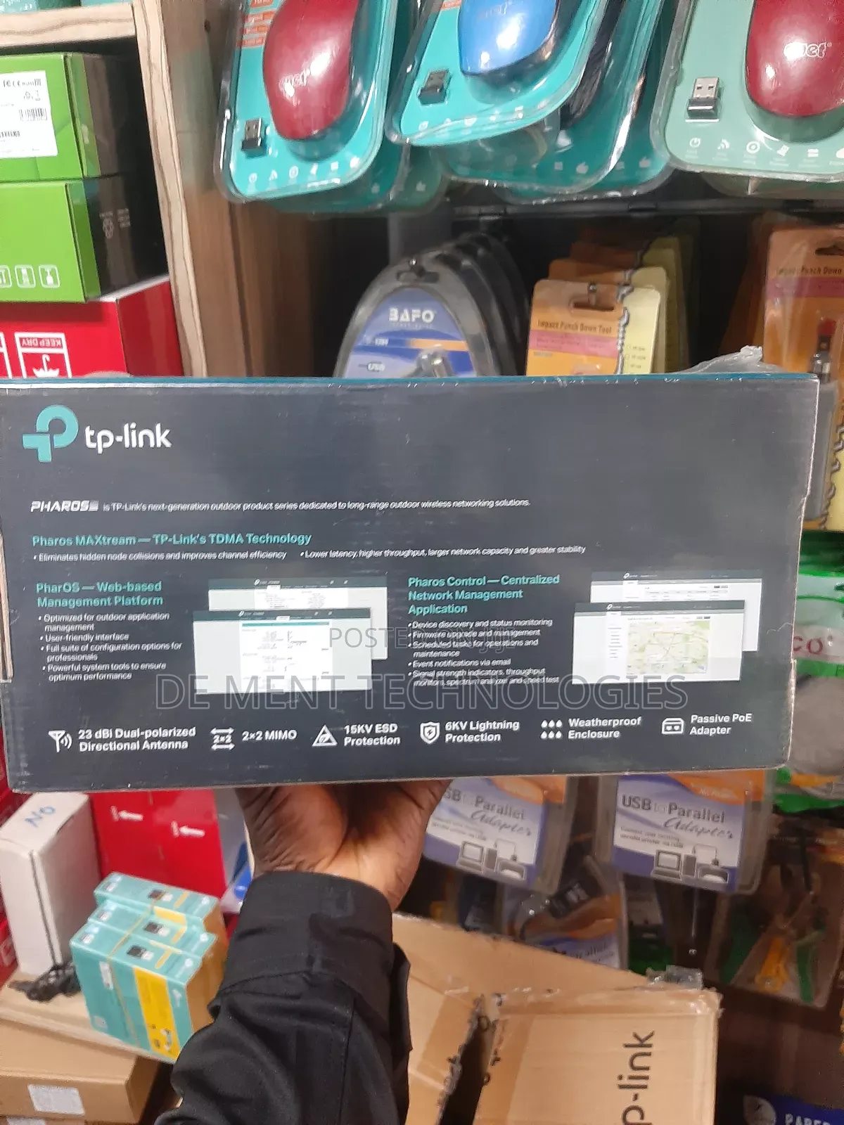 Tp-Link Cpe610 5ghz 300mbps 23 Fbi Outdoor Cpe