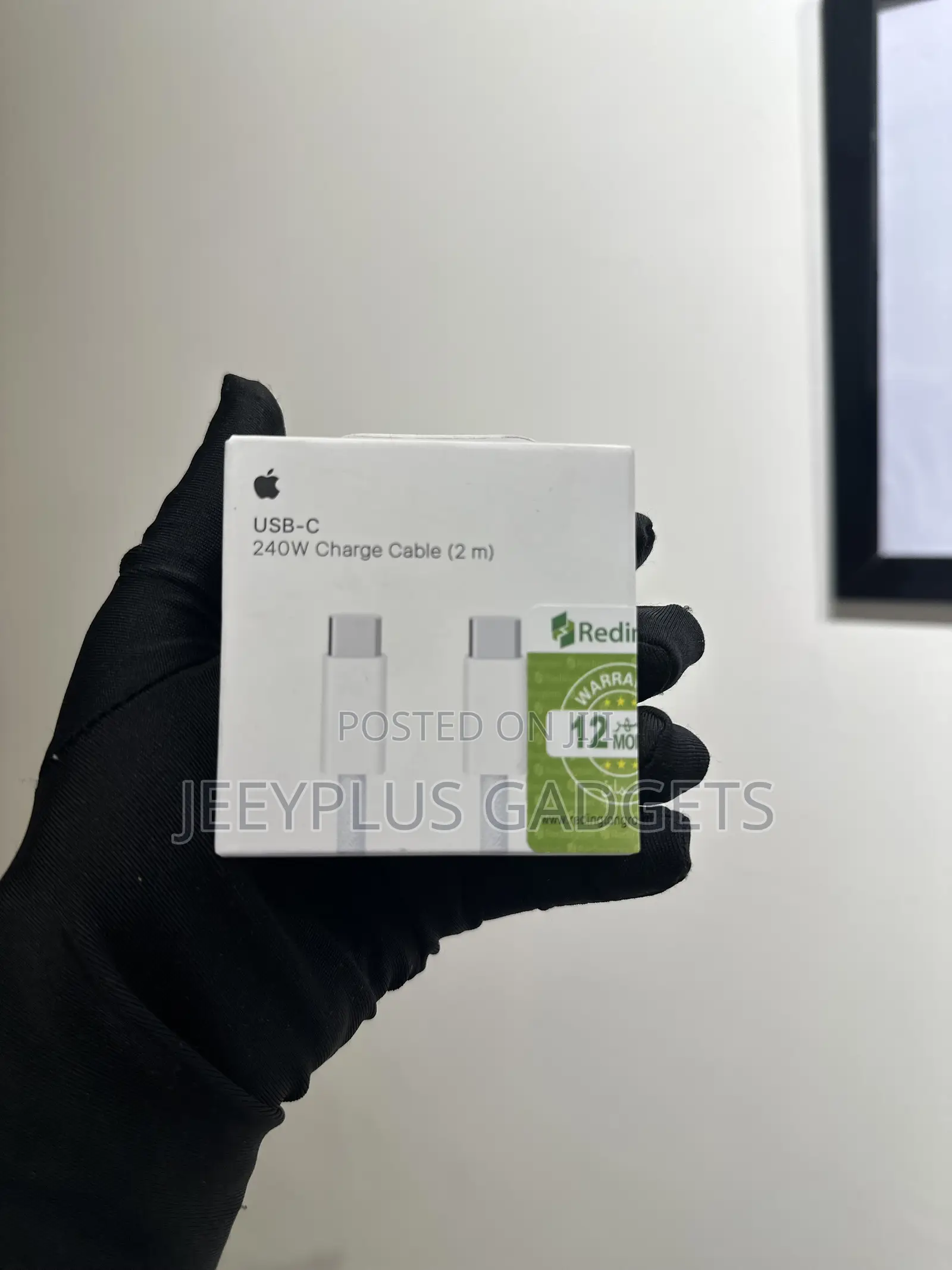 Original Quality iPhone Charger Cable 2m Fast Charging, Strong,Durable