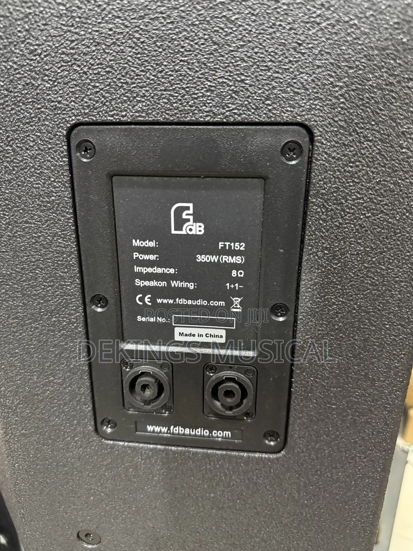 FDB Speakers - Ft152 Mid Range Single Speaker