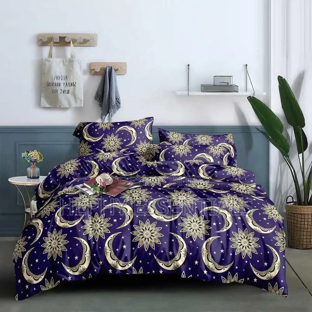 Bedding Set, Get 2 Set of 6x6 Bedsheet and Pillowcase and Duvet
