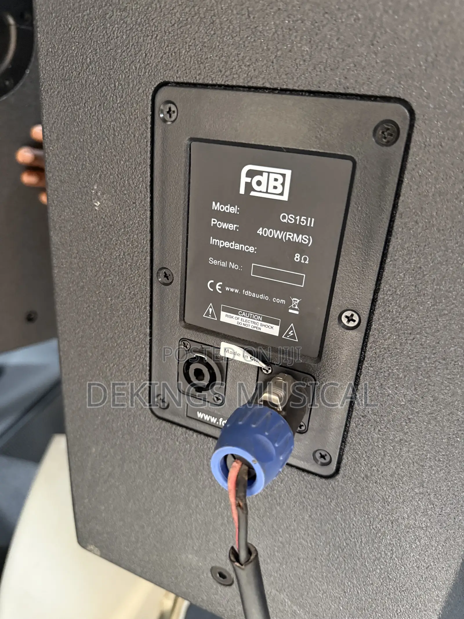 Powerful FDB Qs15ii Speaker - Mid-Range Stage Speaker