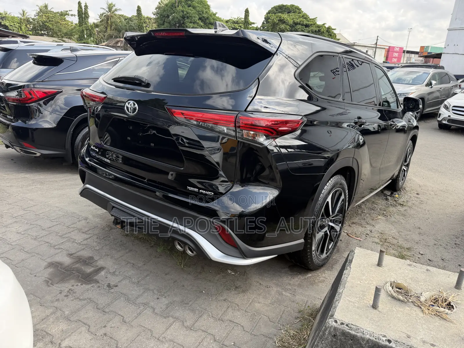 Toyota Highlander XSE 2022 Black