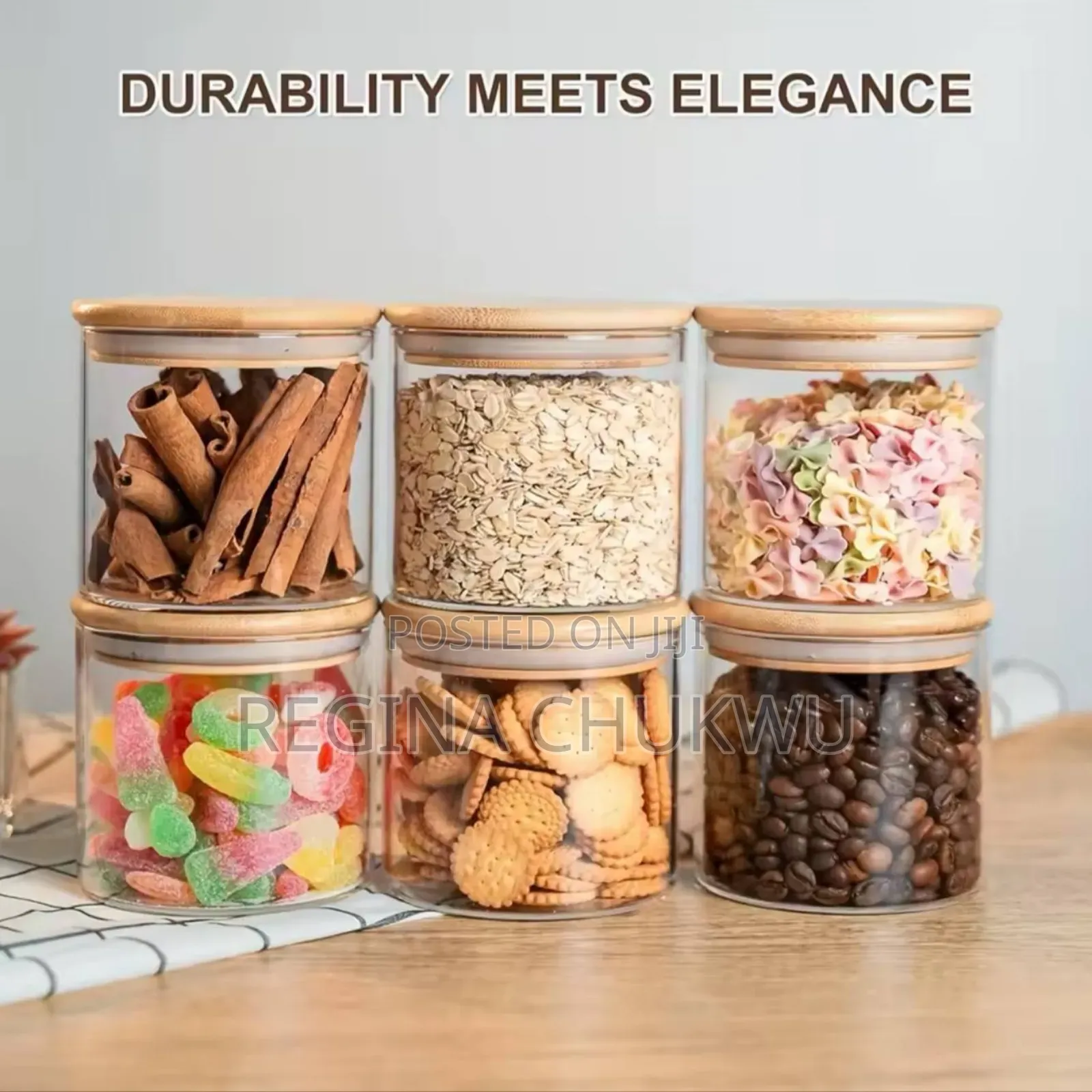 Canister Clear Container