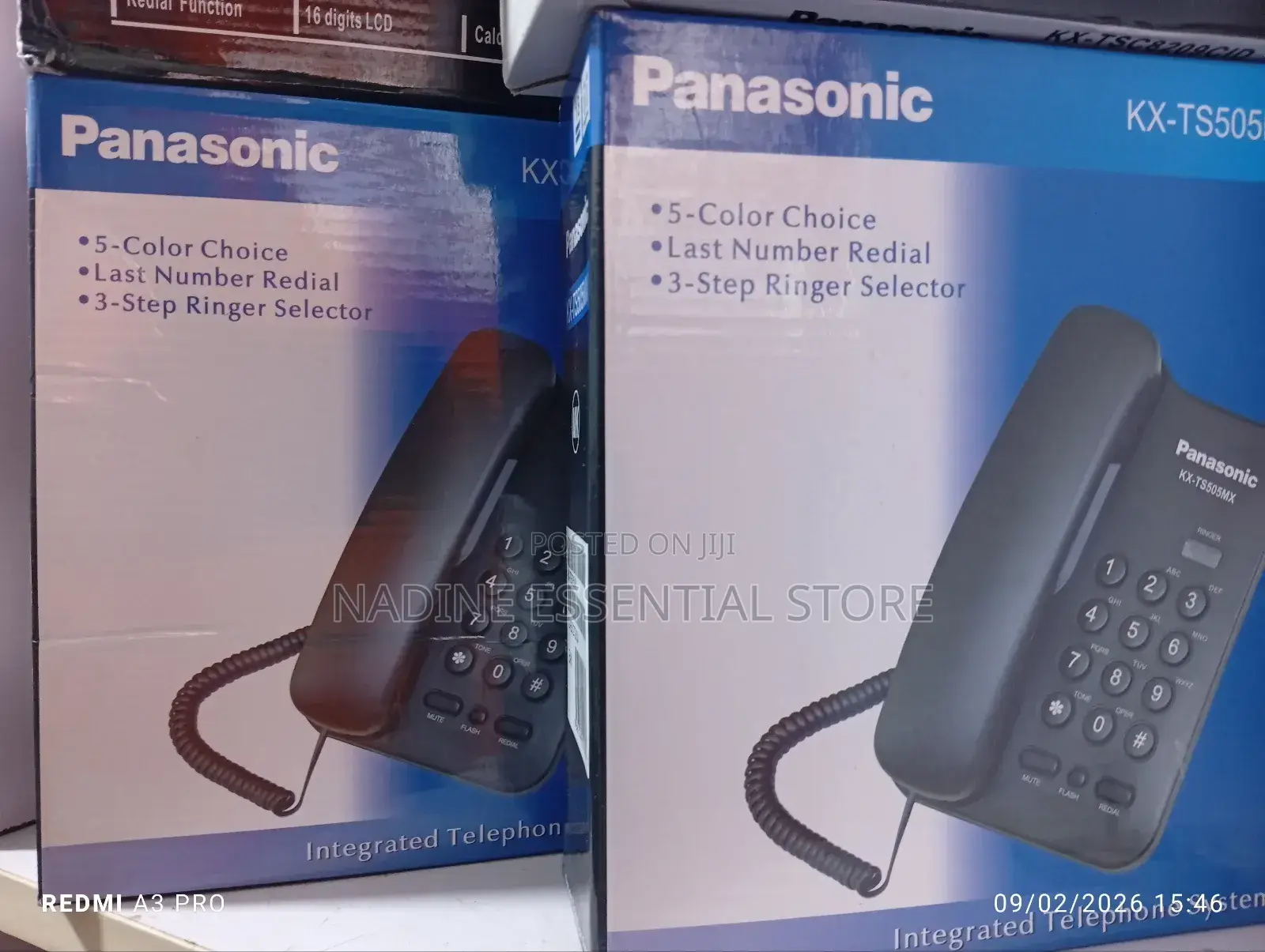 Panasonic Kx-Ts505mx Corded Telephone