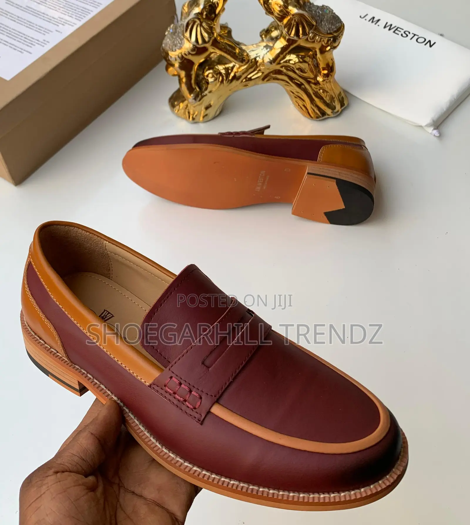 Men J M Weston Loafer Shoe