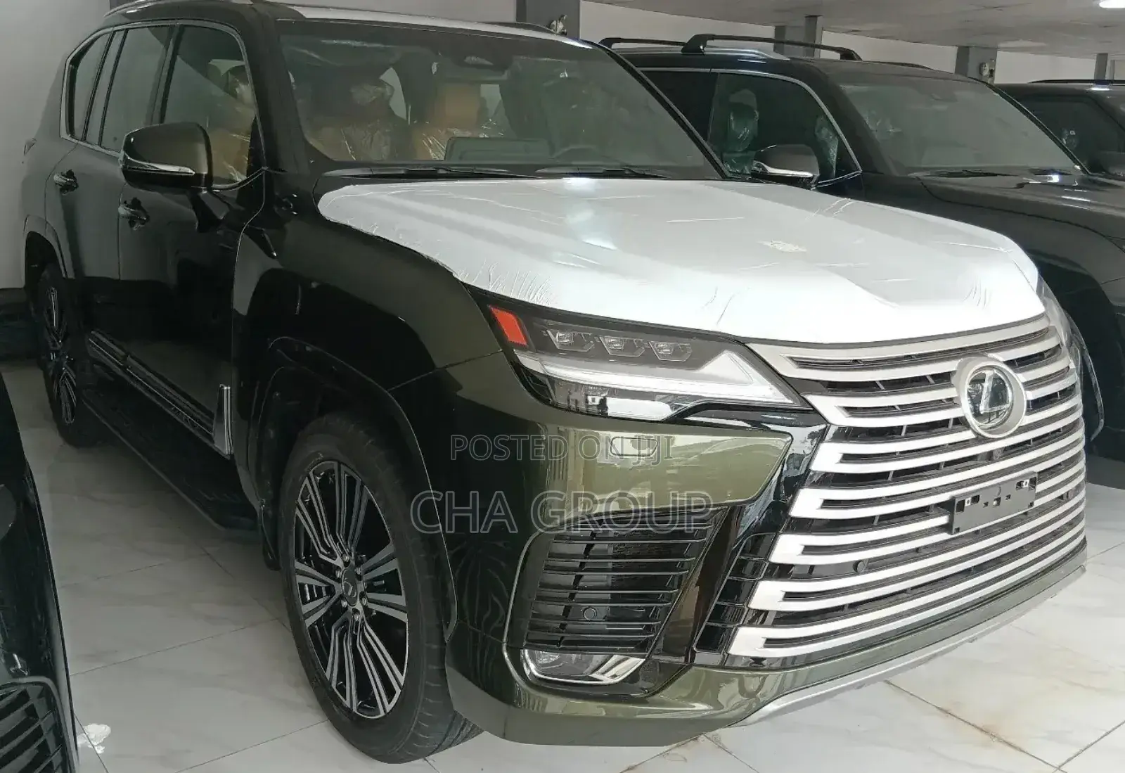 New Lexus LX 600 2025 Green