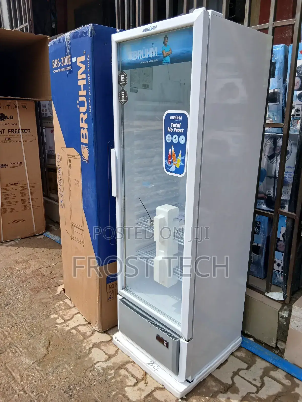 Bruhm 300l Beverage Upright Cooler /Chiller