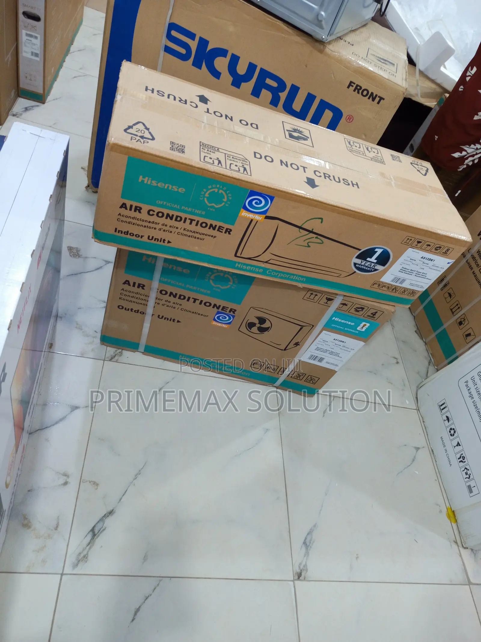 Hisense 1.5hp Copper Inverter Air Conditioner As12dk1