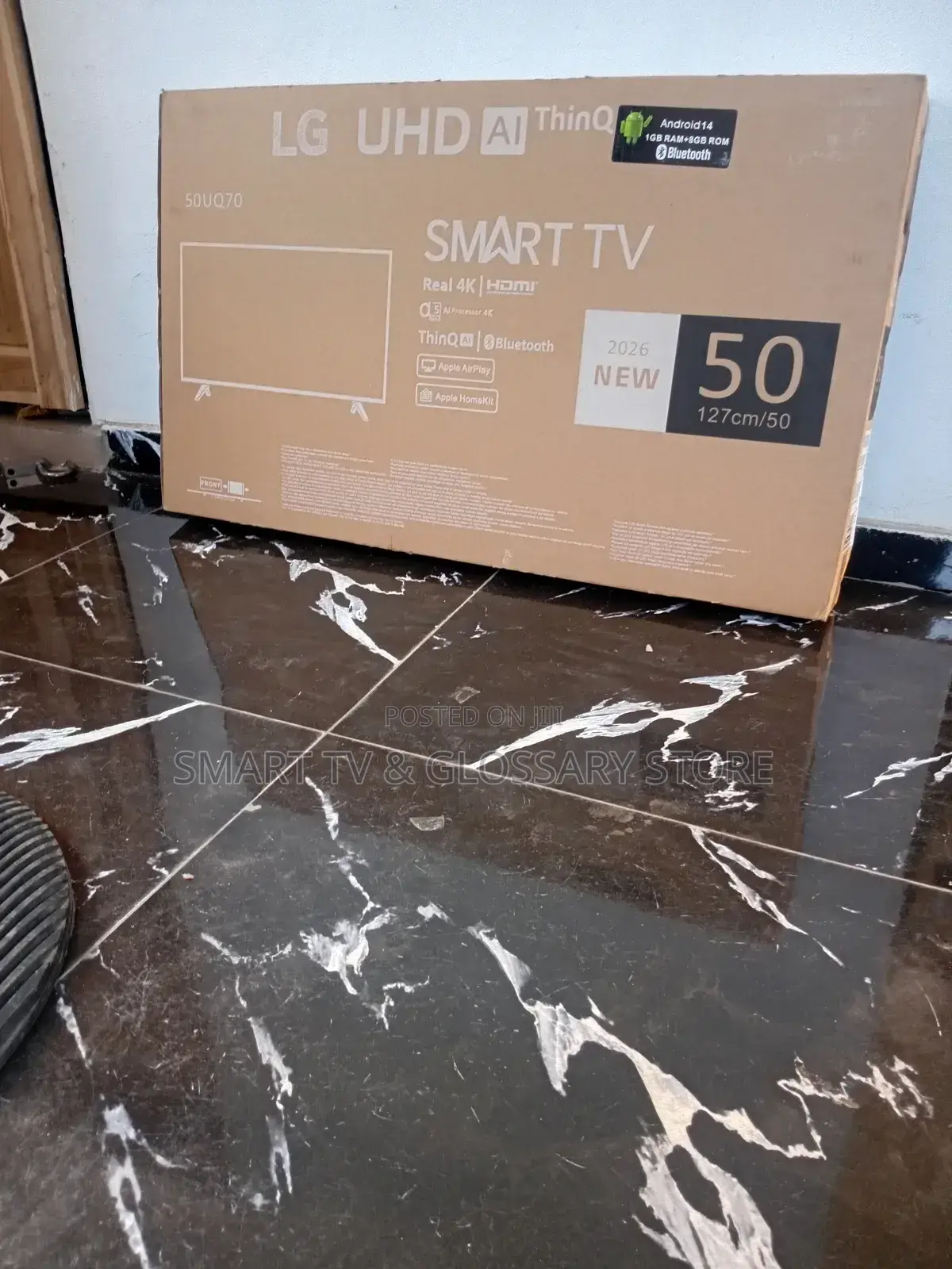 Lg 50 Inches New Framless Tv