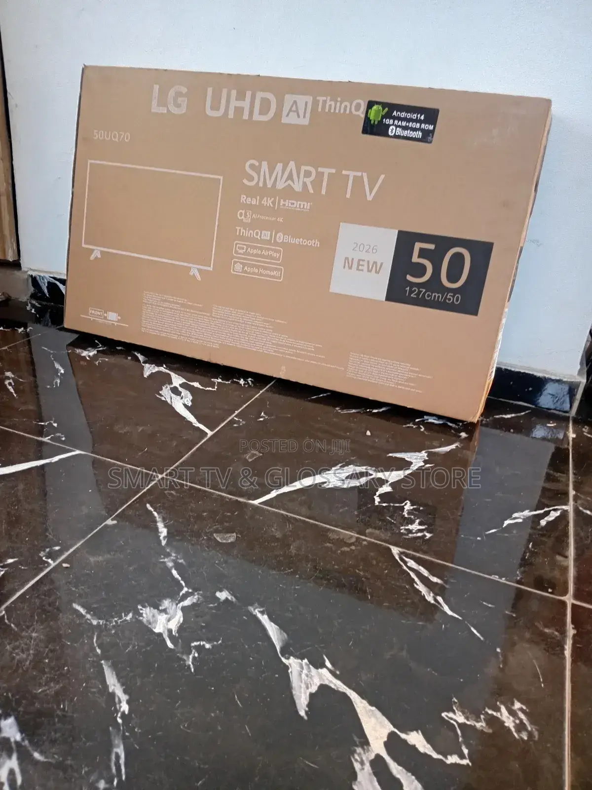 Lg 50 Inches New Framless Tv