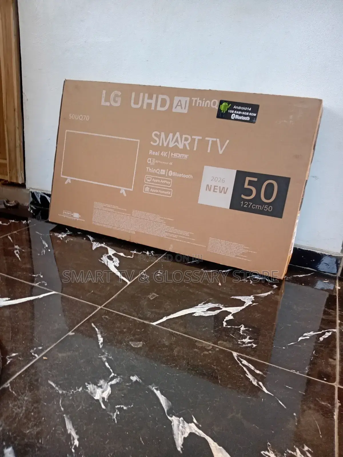 Lg 50 Inches  Smart Android  Tv