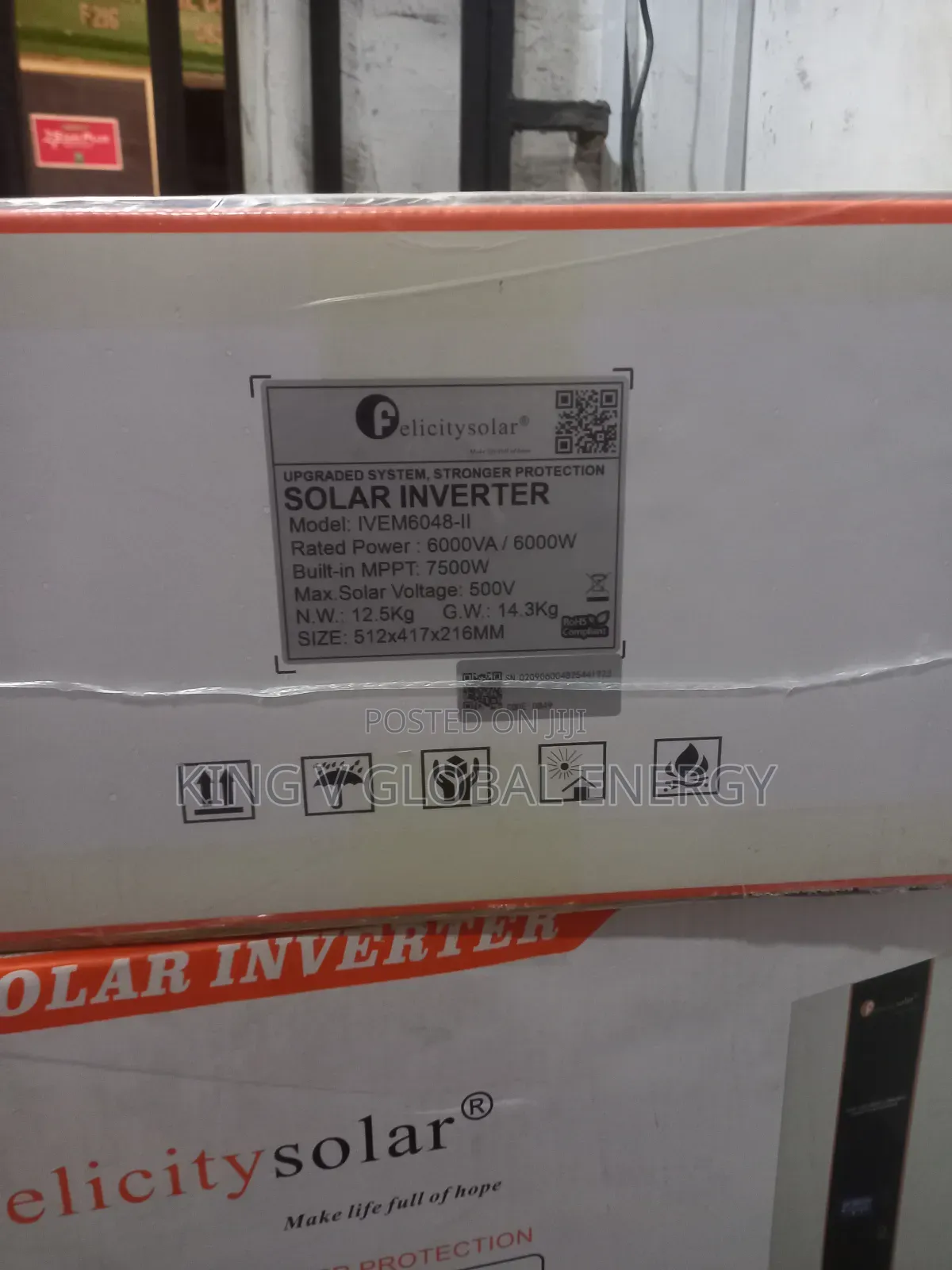 Felicity Solar 6kva/48v Ivem Hybrid Inverter