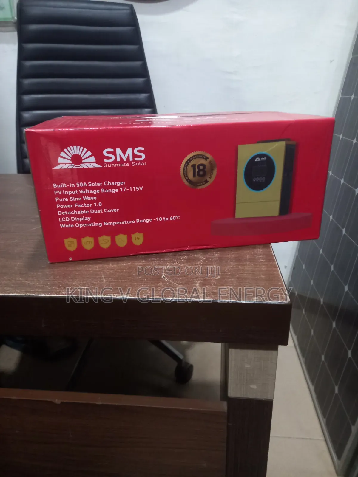 SMS Solar 1.2kw/12v Hybrid Inverter