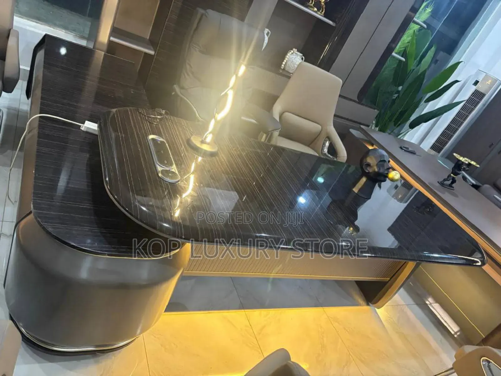An Executive C.E.O Office Table 2.6 Meter