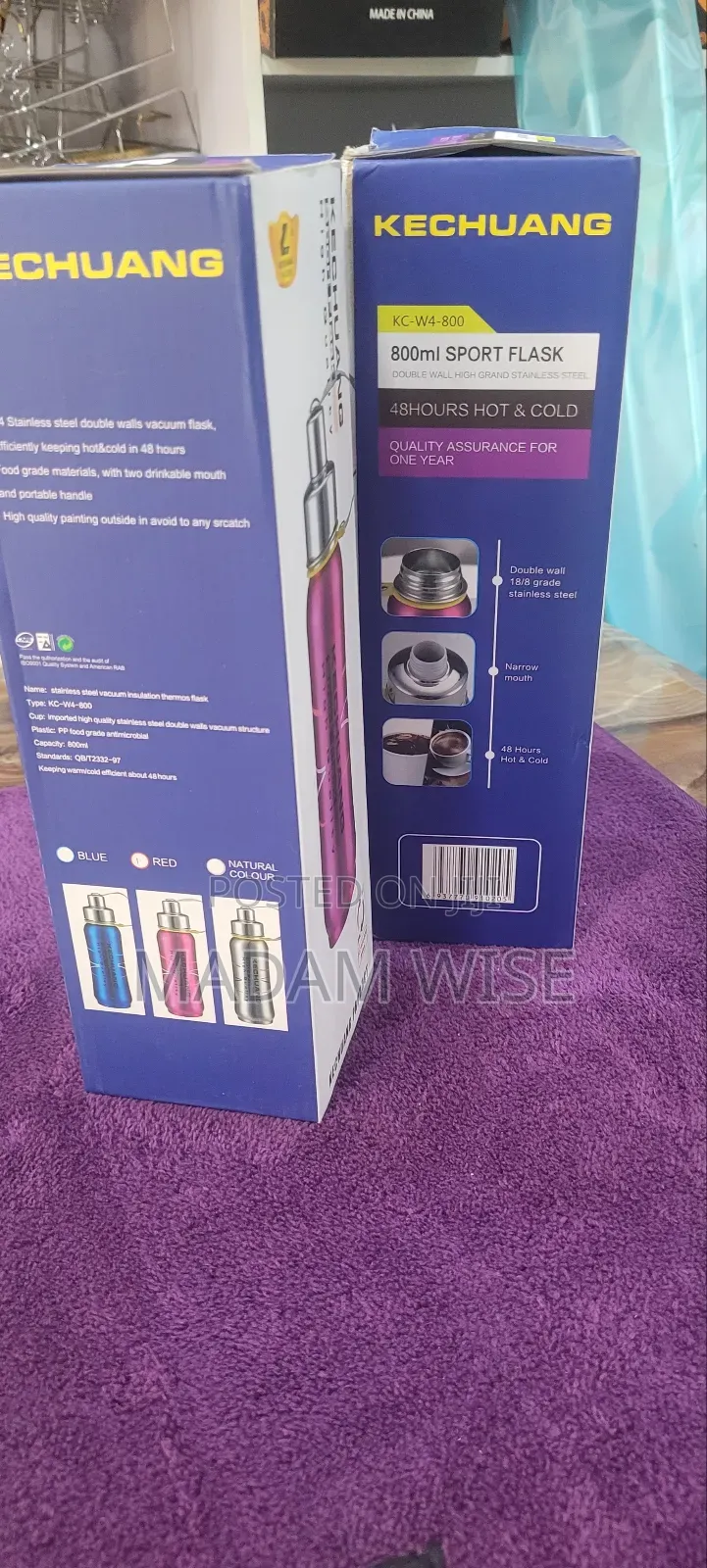 Flask. Kechuang Sport Flask . High Quality.