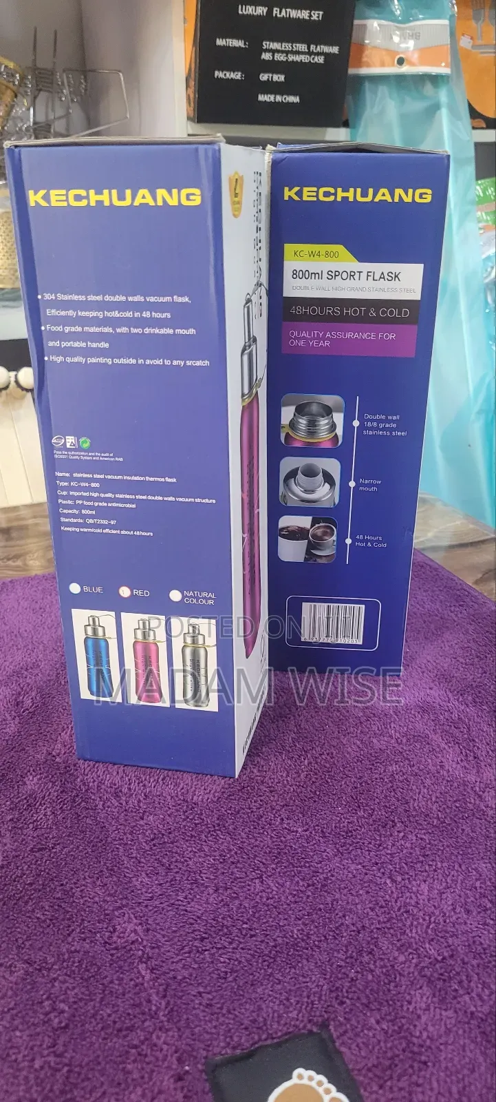 Flask. Kechuang Sport Flask . High Quality.