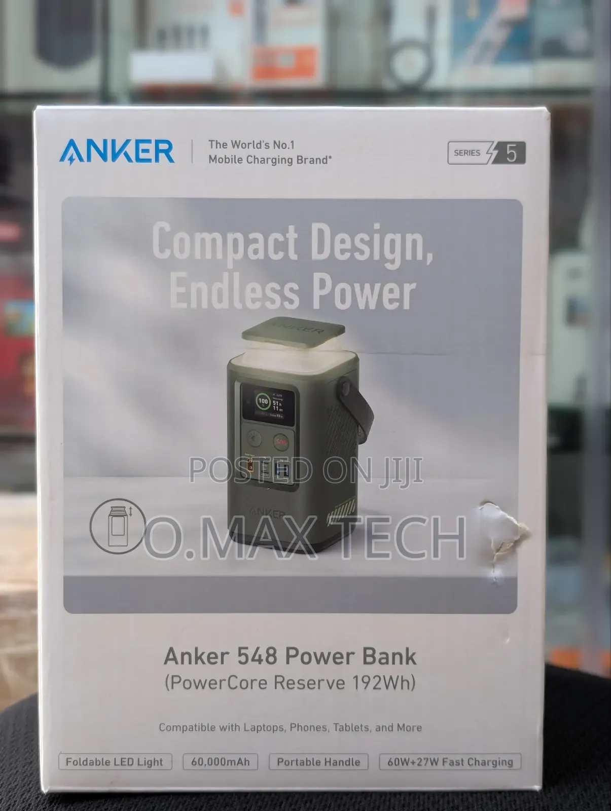 Anker 548 Power Bank 60,000mah,Portable Outdoor Generator 87w