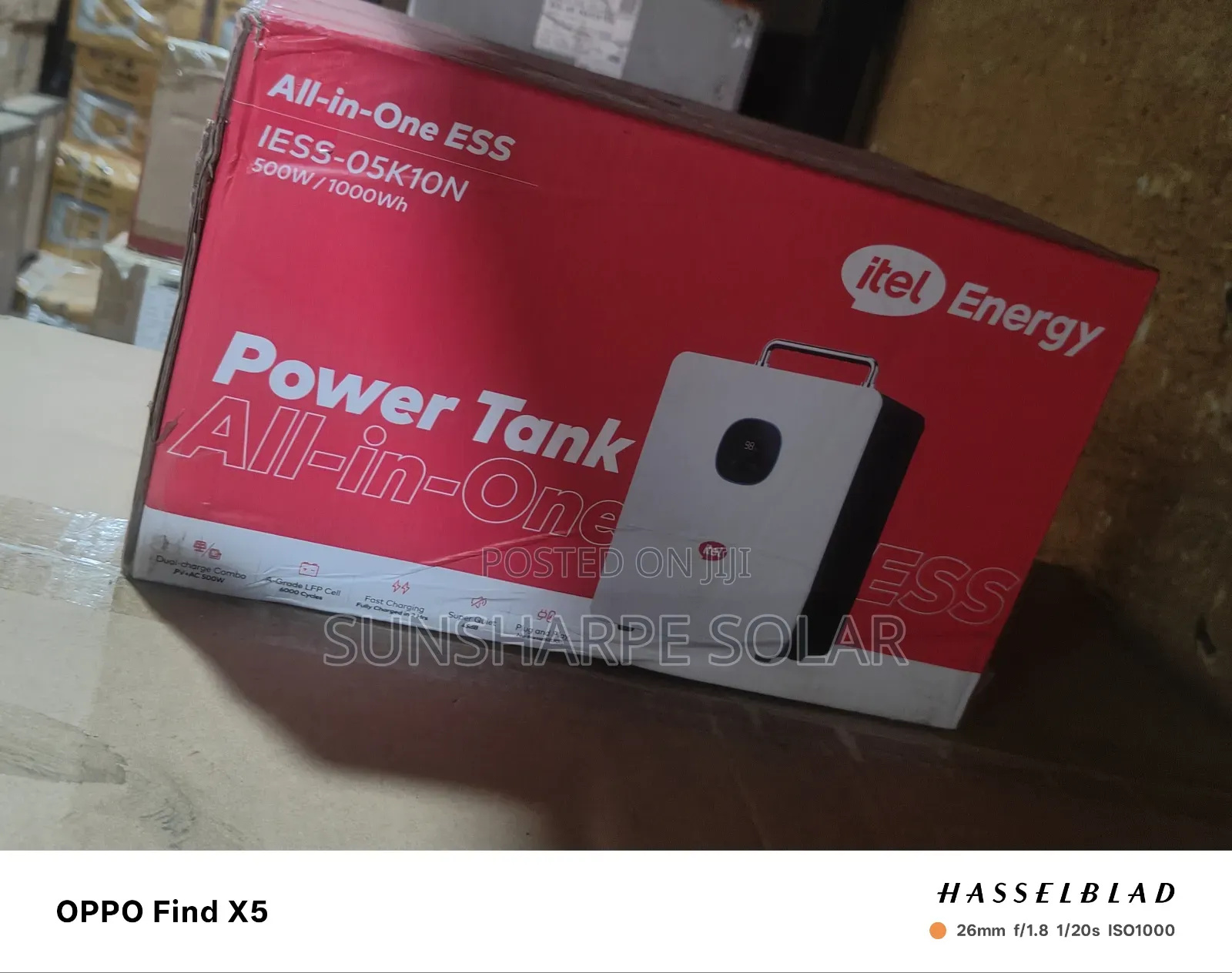 1kwh Solar Generator Itel